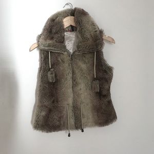 Faux Fur Vest